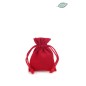 Sacchetto Cotton Deluxe Flatbag 10x7cm 20 Red 2303f