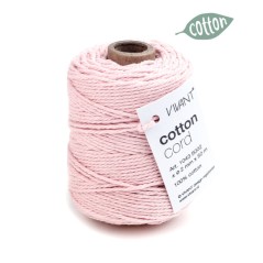 Cotton Cord 1043 50mt Ø2mm 10 Rose