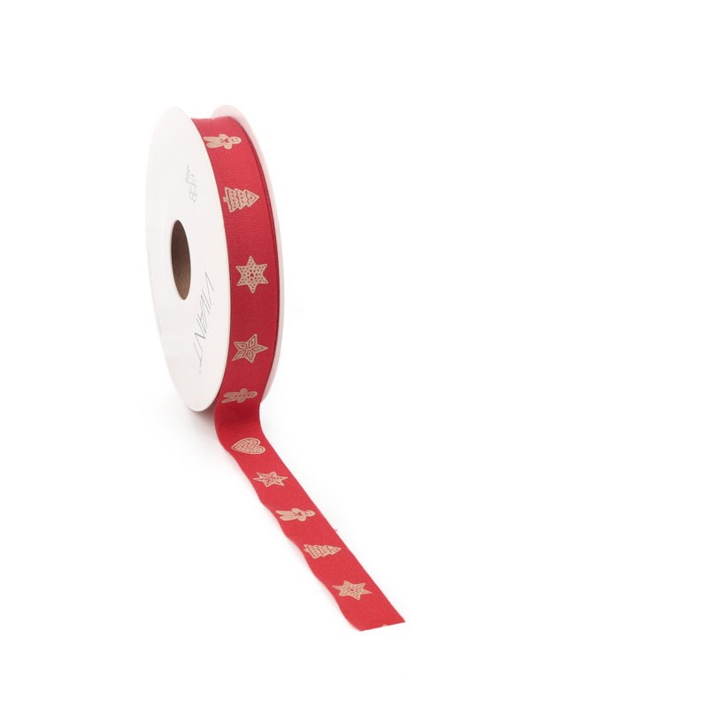 Gingerbread Ribbon 15mtx15mm 1386 Col.20