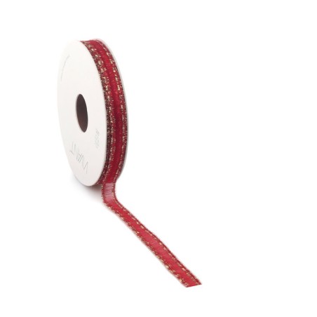 Fringi Ribbon 20mt.x10mm 3308 Col.21 Warm Red