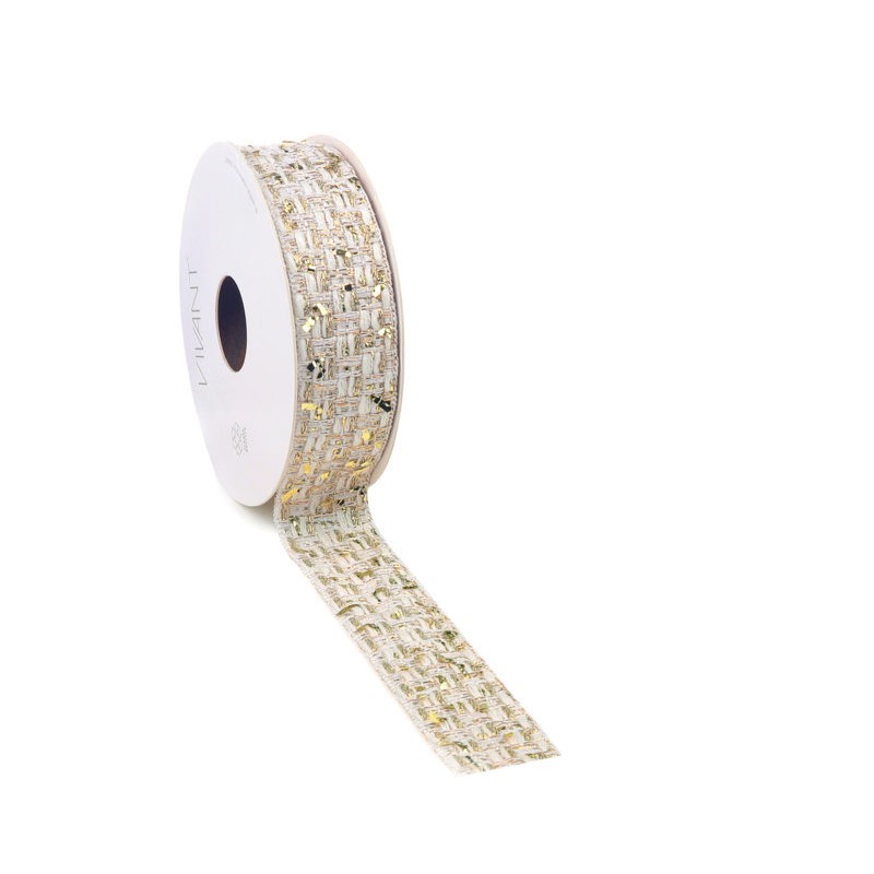 Cheriza Ribbon 5mt.x25mm 4070 Col.70 Crème/ivory