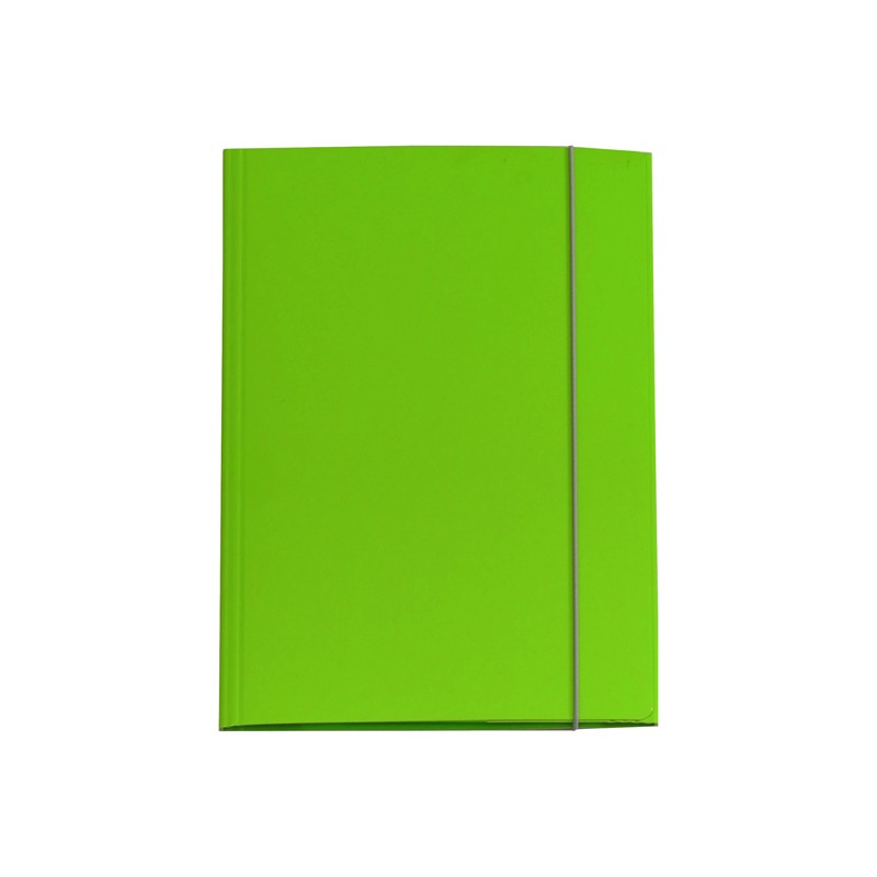 Cartella Con Elastico 25x34cm Verde Prato Queen Starline