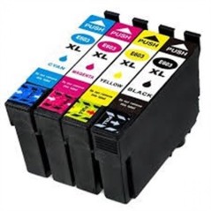 Multipack 4 Cartucce Epson T603xl Compat. Iep/t603xlbk-4pz