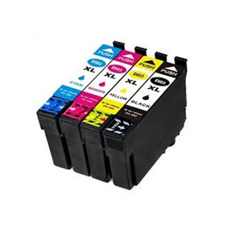 Multipack 4 Cartucce Epson T603xl Compat. Iep/t603xlbk-4pz