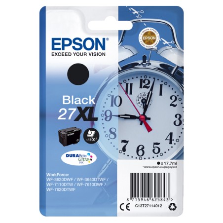 Cartuccia Epson 27xl Nero Sveglia