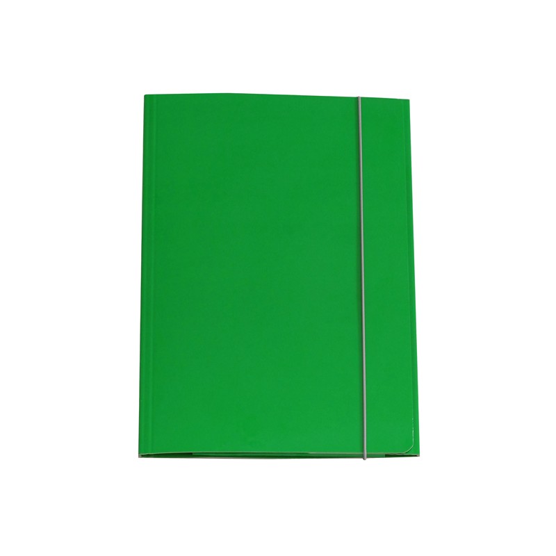 Cartella Con Elastico 25x34cm Verde Queen Starline