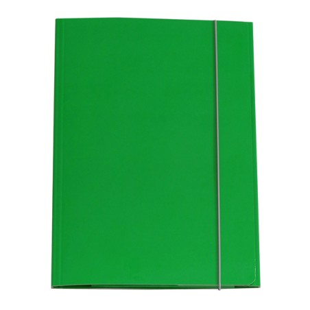 Cartella Con Elastico 25x34cm Verde Queen Starline