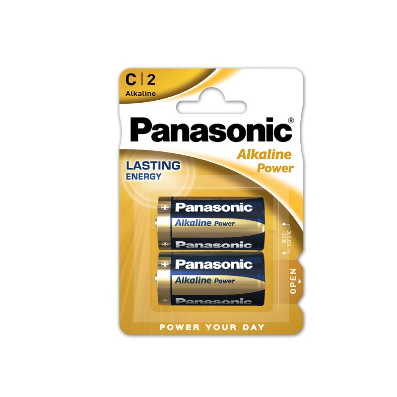 Bl. Pile Panasonic 1/2 Torcia 2pz C Lr14