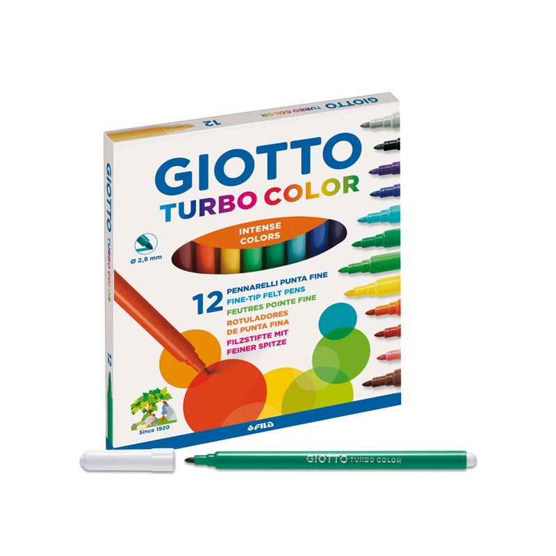 T.f. Turbocolor Giotto Da 12