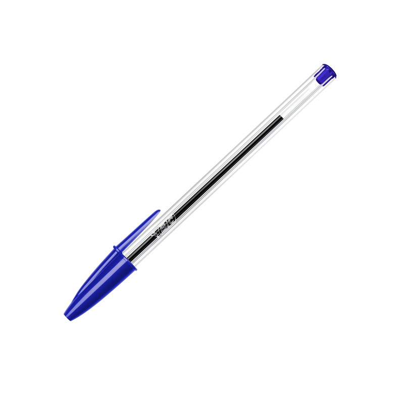 Penna A Sfera Bic Cristal Blu 50pz Punta Media 1,0mm