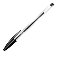 Penna A Sfera Bic Cristal Nera 50pz Punta Media 1,0mm