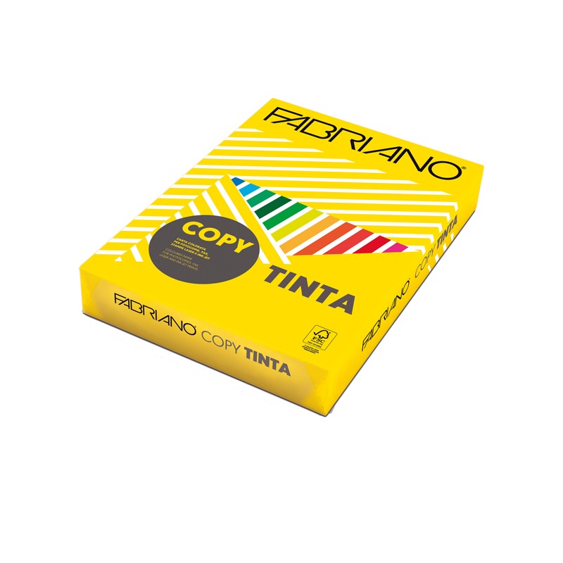 Carta X Fot Copy Tinta A4 80gr 500fg Giallo