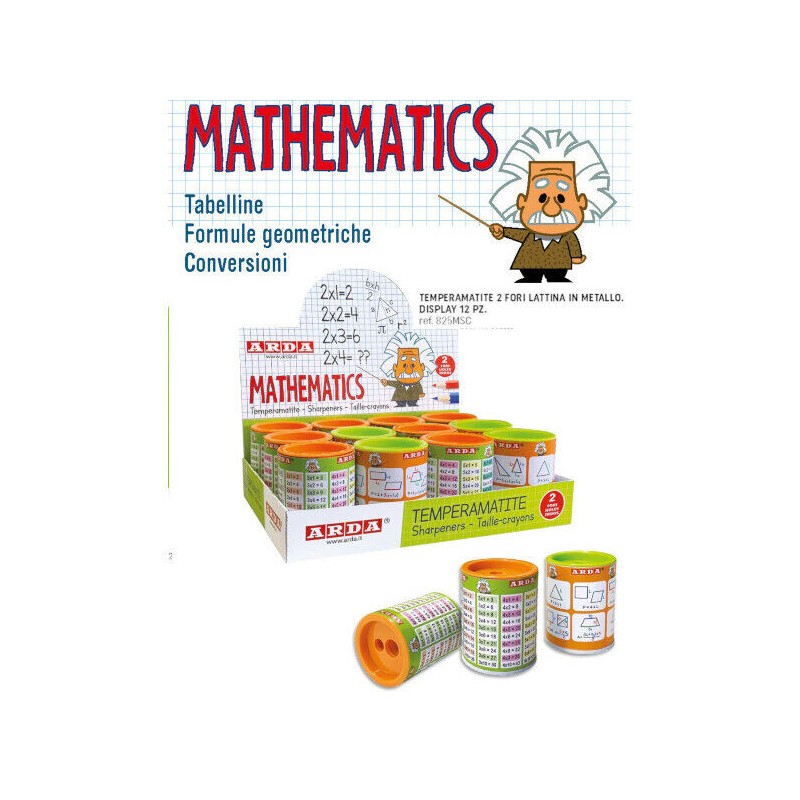 Temperamatite Lattina Mathematics 1/24 Bl 825m