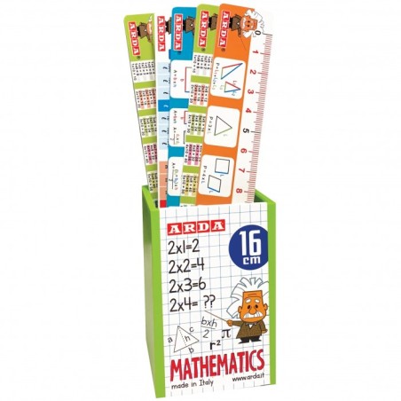 Righello 16cm Mathematics Arda 1/24 28917mbar