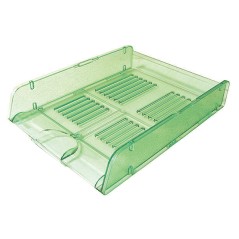 Vaschetta Portac. Cristallo Verde Trasp.sunrise 1/10 Tr75510v