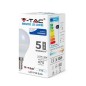 Lampada Led V-tac M/sfera E14 5.5w 3000k  Samsung Sku-168