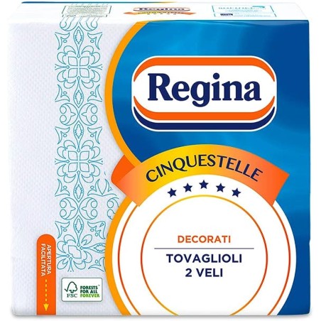 Tovaglioli Regina Cinquestelle 2 Veli 46 Pz 19438