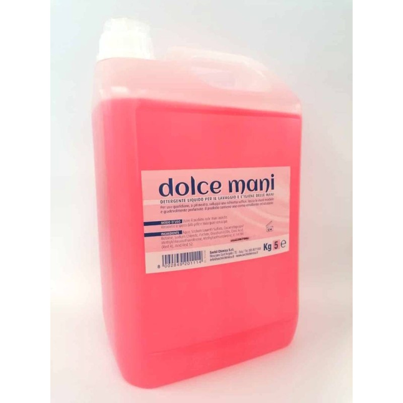 Sapone Liquido Dolce Mani Kg.5 130547