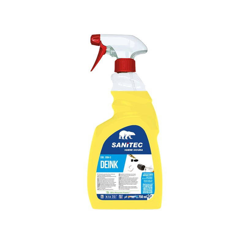 Detersolvente Sgrassante Deink Trigger 750ml Sanitec