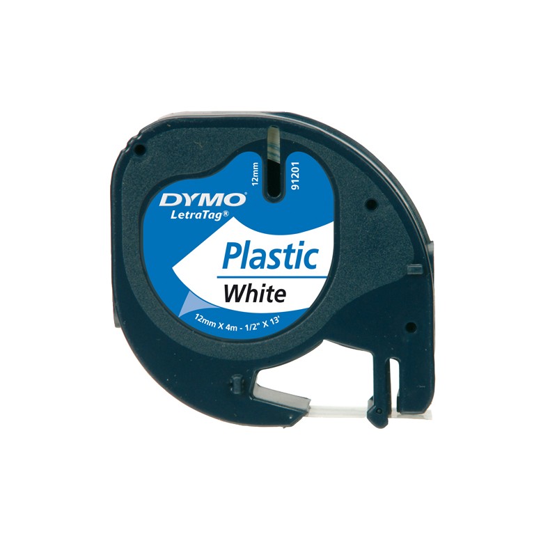 Nastro Lt Dymo Plastica Bianco S0721660