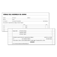 Registro Verb.assemblee Di Condominio 96pag. 31x24