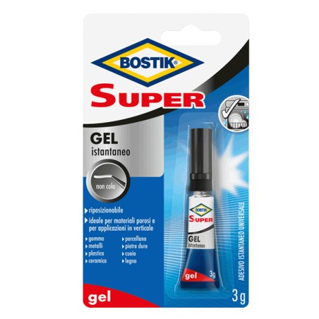 Colla Istantanea Universale Bostik Ultra Rapido Gel 3g