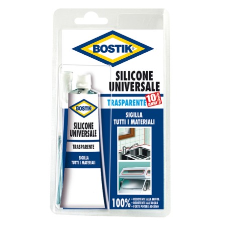 Silicone Universale Trasparente 60ml Bostik