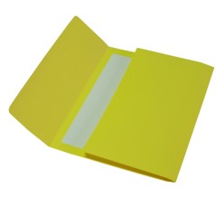 Cartelline A Busta C/pancia 26x34 25pz Giallo