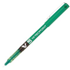 Roller Hi-tecpoint V5 Verde Pilot