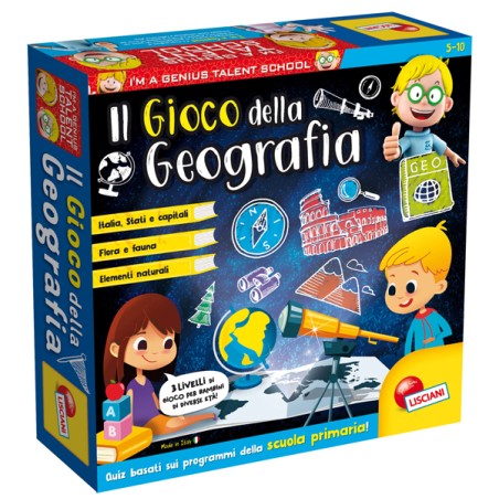 Im A Genius Il Gioco Della Geografia Lisciani 100545