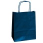 Shopper Carta Kraft 36x12x41cm Blu 18836