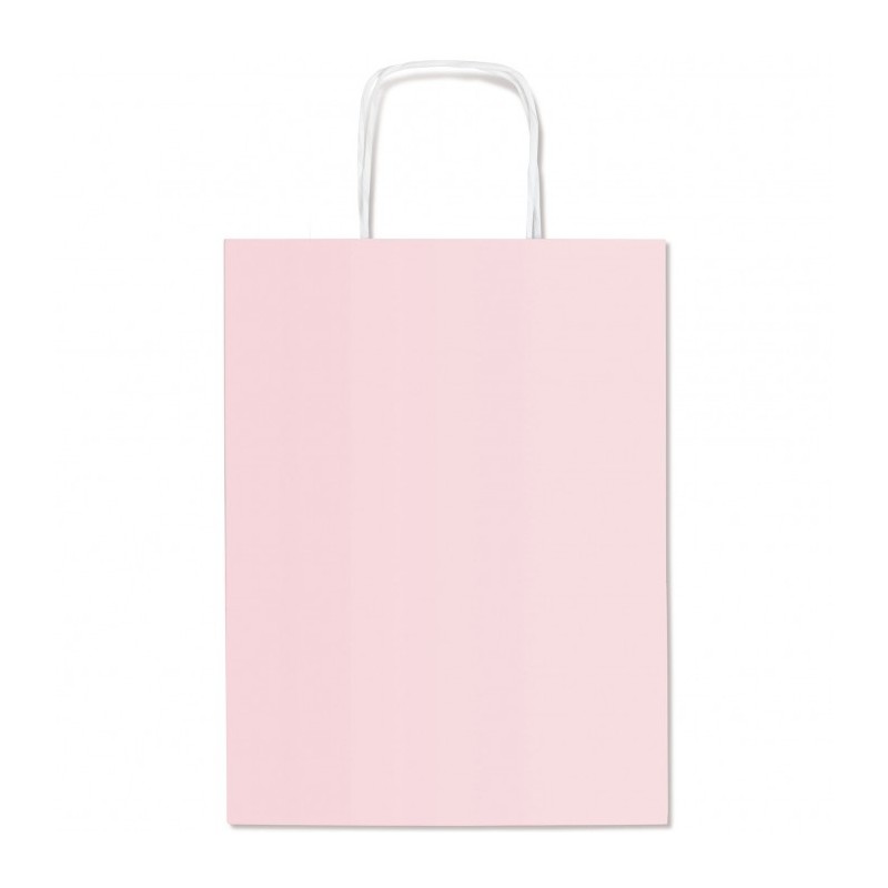 Shopper Carta Kraft 18x8x24cm Rosa 21018