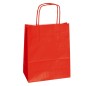 Shoppers Carta Kraft 45x15x50cm Twisted Rosso