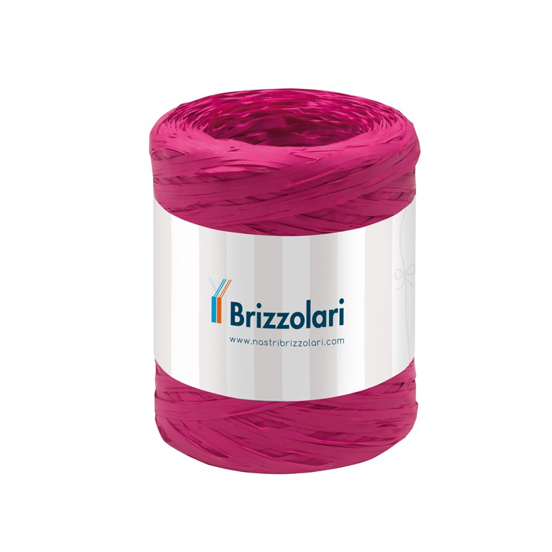 Rafia Sintetica 6802 5mmx200mt Colore Fucsia 13 Brizzolari