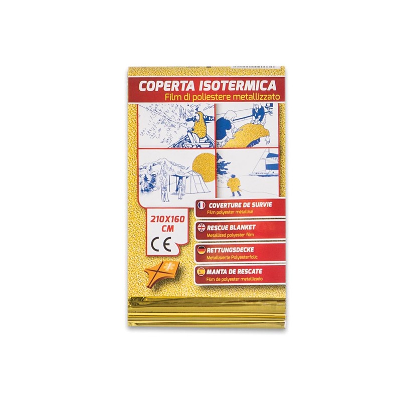 Coperta Isotermica Oro/argento