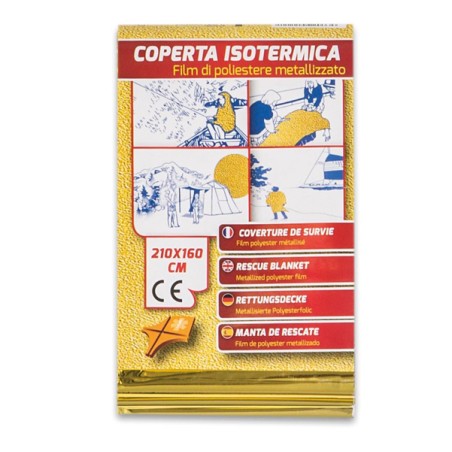 Coperta Isotermica Oro/argento