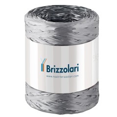 Rafia Sintetica 6802 5mmx200mt Colore Argento 44 Brizzolari