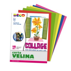 Album Di Carta Velina 24fg 24x34cm Colori Assortiti Cwr