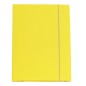 Cartellina Con Elastico 32pl 25x34cm Giallo