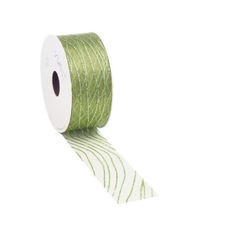 Flow Ribbon 25mt.x40mm 5183 Col.65 Emerald