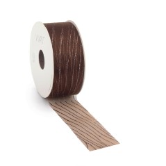 Flow Ribbon 25mt.x40mm 5183 Col.75 Brown