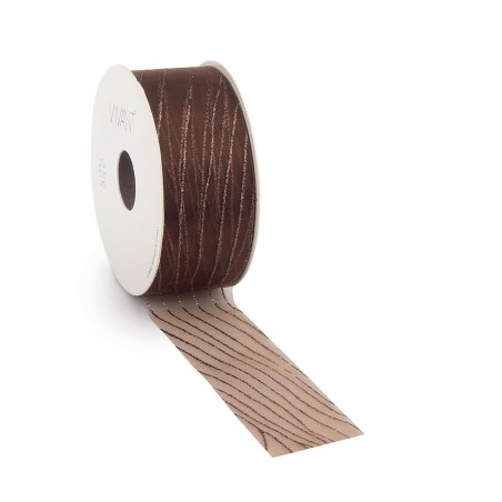 Flow Ribbon 25mt.x40mm 5183 Col.75 Brown