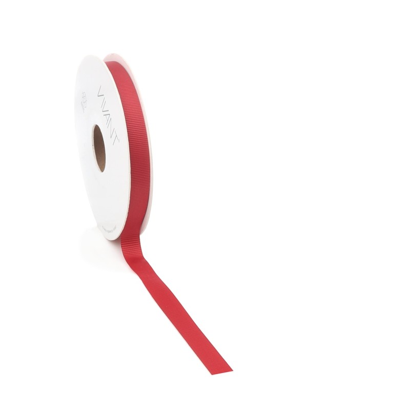 Grosgrain Gigi Ribbon 20mtx10mm 20 Red 6608