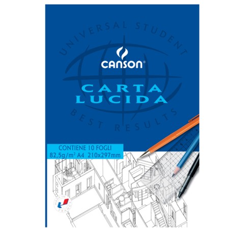 Blocco Carta Lucida A4 10fg 80gr Canson