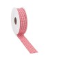 Small Check Ribbon 20mt X 25mm 2159 20 Red