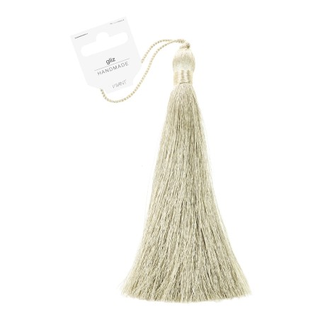 Nappine Glitz Tassel 1475d 16cm 1pz  71 Sand/champagne