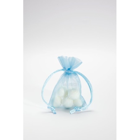 Sacchetto Voile Flatbag 10x7 4335f 40 Light Blue