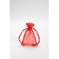 Sacchetto Voile Flatbag 10x7 4335f 20 Red