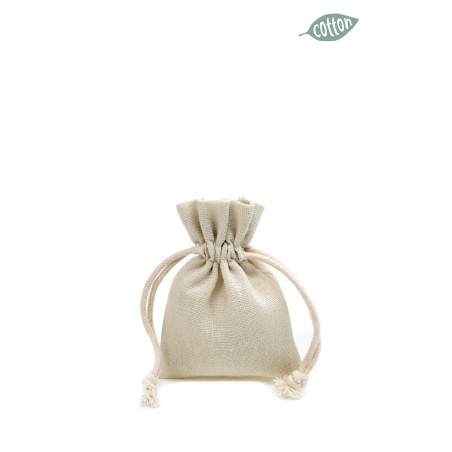 Sacchetto Cotton Deluxe Flatbag 10x7cm 70 Crema 2303f