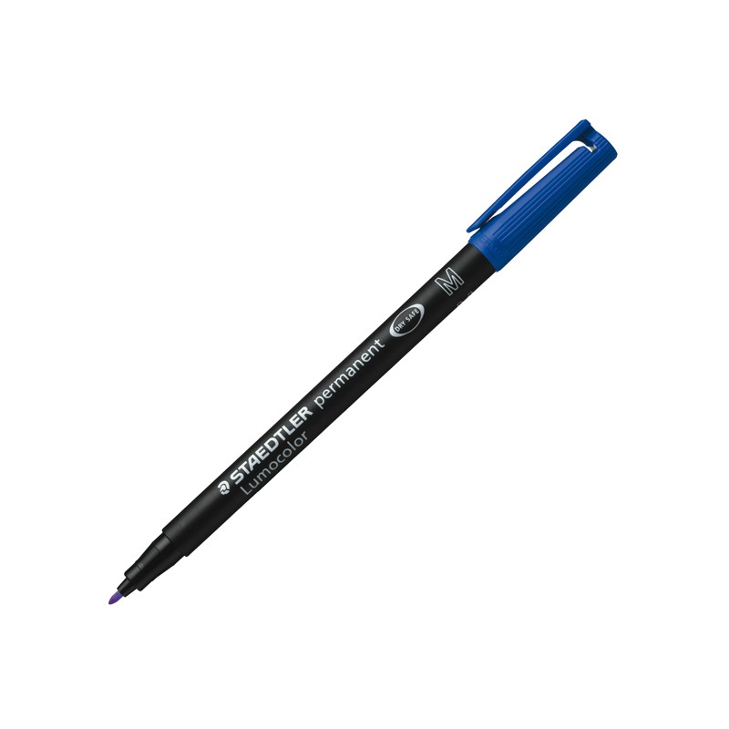 Penna Staedtler Lumocolor 317 10pz  M Blu